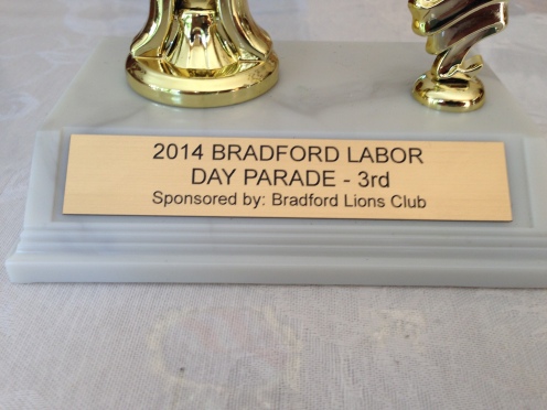 Thank you Bradford Lions Club